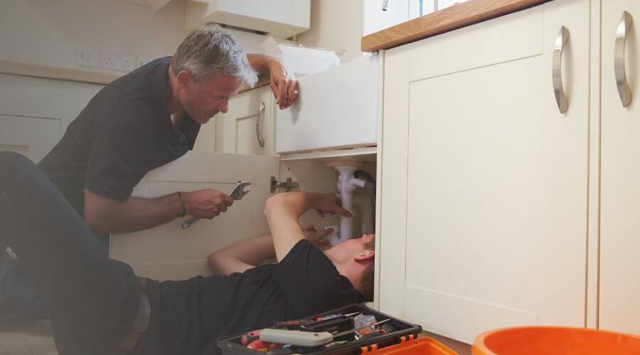 Professional burst pipe repair services in Cedar Creek, TX